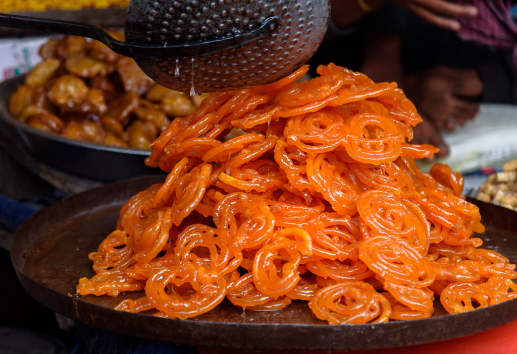 Jalebi being made in Bangladesh